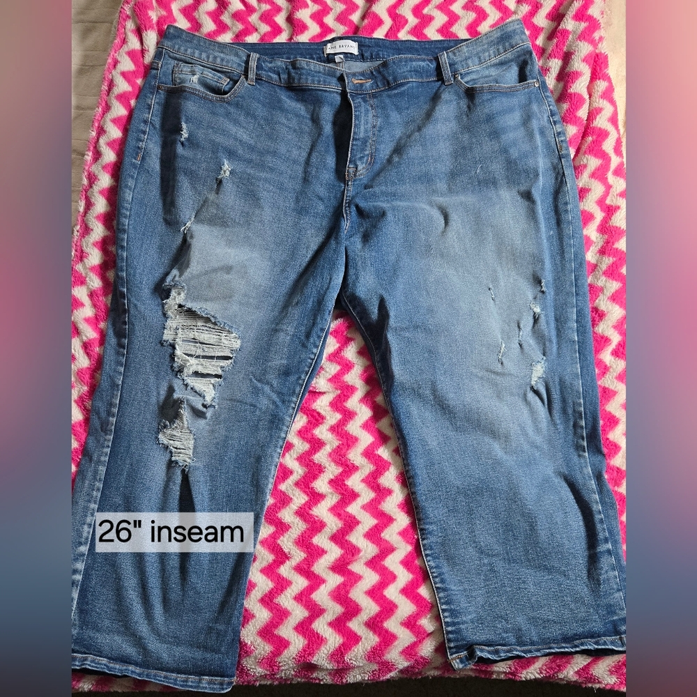 Lane Bryant Boyfriend Capri